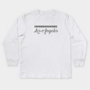 California - Los Angeles Kids Long Sleeve T-Shirt